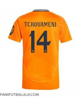 Real Madrid Aurelien Tchouameni #14 Tricou Fotbal Replică 2024-25 Barbati Deplasare